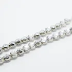 Diy のジュエリーメイキング 10 ミリメートルホワイト lentil ビーズファッションアクリルビーズ diy のジュエリーメイキングのため