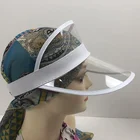 transparent sun visor cap summer visor custom transparent plastic visors