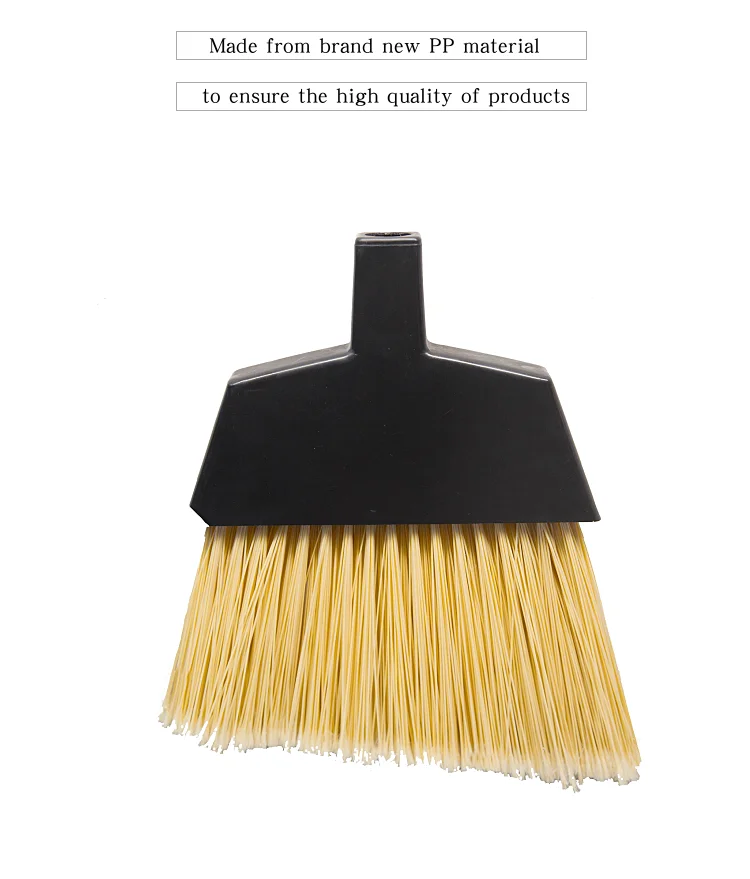 Wholesale Heavy Duty Cleaning Floor Soft Broom Long Handle Push Plastic Home Broom