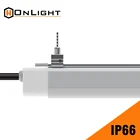 Fluorescent Water Proof Fluorescent Fixture T5 4ft Wave Sensor Led Batten