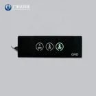Guanghongda Customized 2019 new design , EXPORTED Light guide film dome array for remote control