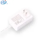 Factory supply wall mount 12v 2a 24w white color US plug ac dc adapter power supply