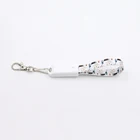 New Promotional Gift Ideas 2020 USB Portable Nylon 3 In One Charging Cable Keychain IOS/Mirco/USB C for Cell Phone