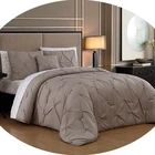 Polyester Comforter Set Polyester Microfiber Comforter Set 8pcs Handmade Microfiber Polyester Comforter Set