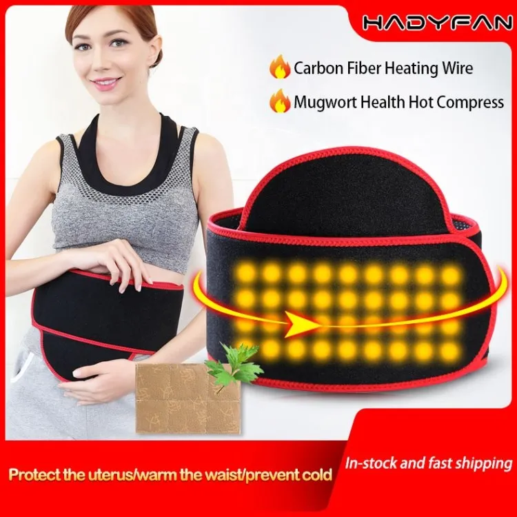 Portable Thermal Heating Pad Therapy Menstrual Cramp Period Care Waist