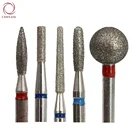 Nail Cuticle Nail Bit Remove Cuticle Diamond Electric Bit Kit Manicure 5pcs Nail Cuticle Remover Set