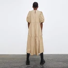 Dresses High Quality Women 100% Cotton Plus Size Maxi Casual Dresses