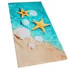 Glynniss Low MOQ customized design digital printing 100% cotton cartoon themed beach towel 70x140cm