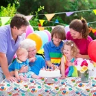 Fashion custom printed eco-friendly hotel waterproof oil plastic Birthday table cloth
