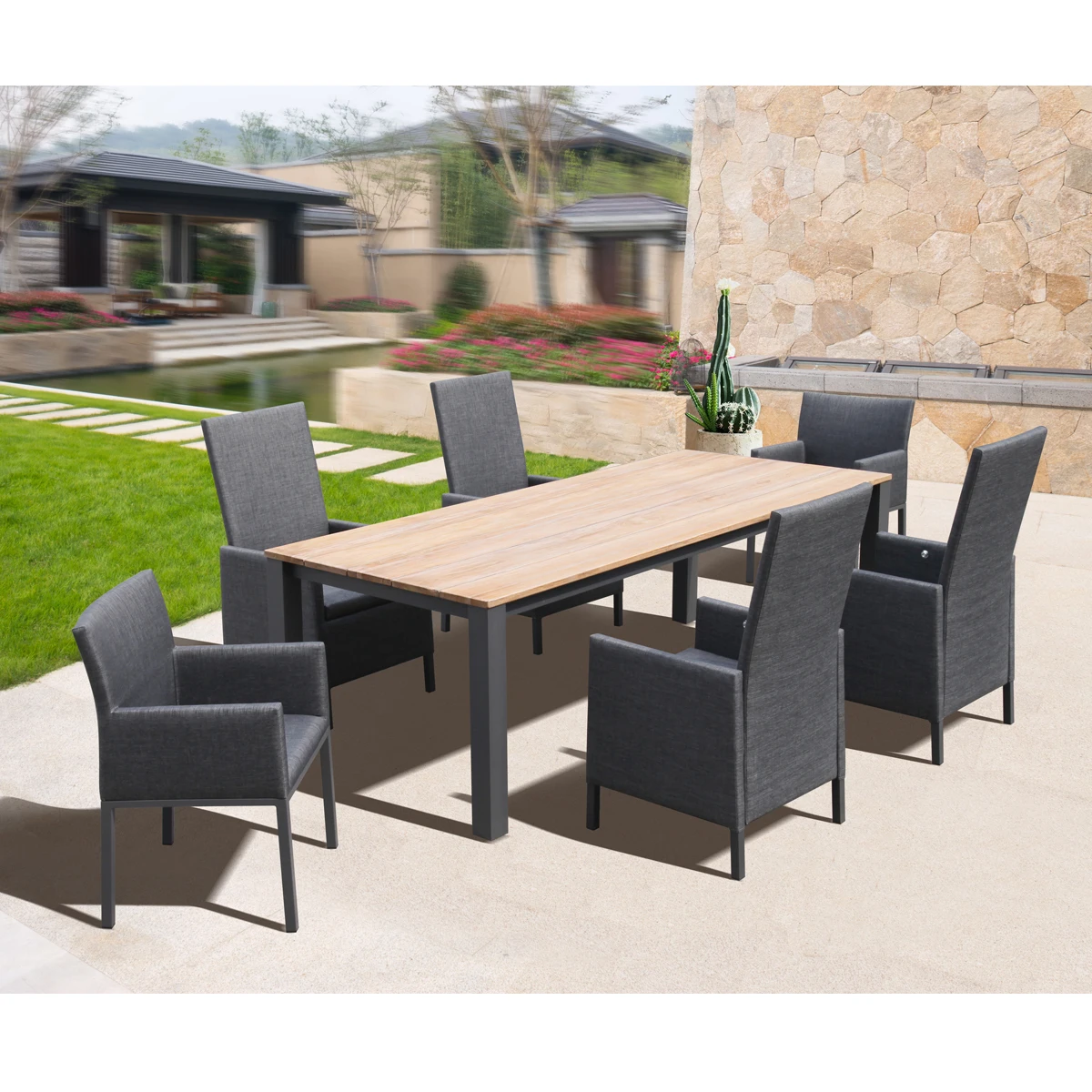 Cubierta resistente a la intemperie Jardín Al Aire Libre Muebles de jardín Mesa de juego de la silla Patio proteger
