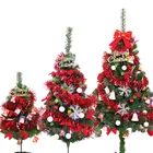 Star Fibre Optic Green Golden Pink White Christmas Tree Multi LED Lights Pre Lit Star