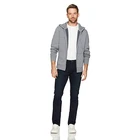 Fashion Blank Men's Long Sleeve Streetwear Hoodie Fleece Sweatshirt