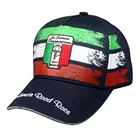 Embroidery Print Plastic Badge Car Racing Hat Snapback Cotton Women Unisex Adjustable Metal Closure Men Baseball Cap