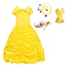 Wholesale Girl Belle Cosplay Costume Halloween party dress For Children Christmas Party Clothes For Kids