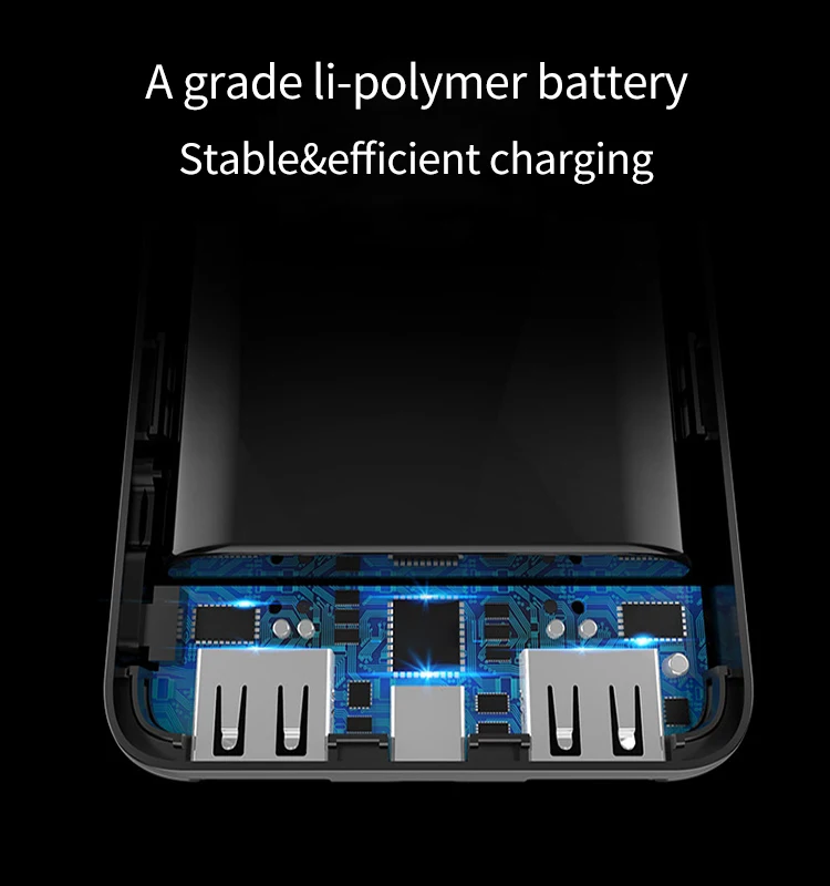 mini 10000 mah powerbank banco de poder energia portatil banque de puissance type c usb pd fast charging power bank 10000mah - ANKUX.COM