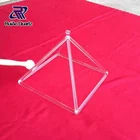 Quartz crystal singing pyramid for healing