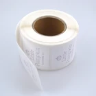 Self Adhesive Customized Printing Clear Gold Foil Stickers Transparent Logo Label