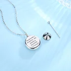 Family Pet Pets Necklaces Isunni Family Tree Pattern 925 Sterling Silver Jewelry Pet Cremation Ashes Urn Necklace