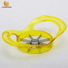 Apple Slicer Corer Cutter Pear Fruit Divider Tool Comfort Kitchen Knob Fast Food Apple Peeler