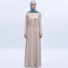 Wholesale stock ready to ship long sleeve long turkish muslim maxi dress dubai saudi abaya
