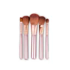 pink makeup brush Wholesale personalized professional set luxury cosmetic custom logo