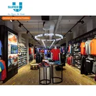 Custom Decor Sport Shop Solution Retail Display Sports Shop Decoration