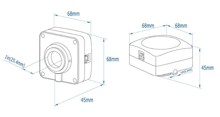 XCAM1080PHA C-mount HDMI+USB CMOS Camera