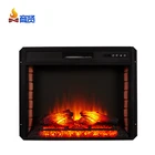 House decorated curve front insert electric fireplace