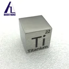 Titanium Block Titanium Mirror Surface Titanium Material Fidget Cube Titanium Block Price Per Piece