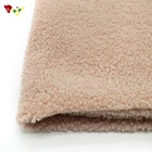 Wholesale knit faux sherpa fleece fabric sherpa faux fur fabric sherpa fleece fabric