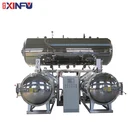 factory hot seal food canning processing retort machine