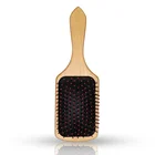 Superior Quality Different Square Wholesale Tint Eva Profession Custom Made Wood Handle Women Hair Wave Paddle Brush