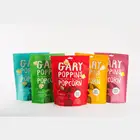 Puffed Food Packaging - Popcorn Leisure Snack Matte Stand Up Zipper Pouch