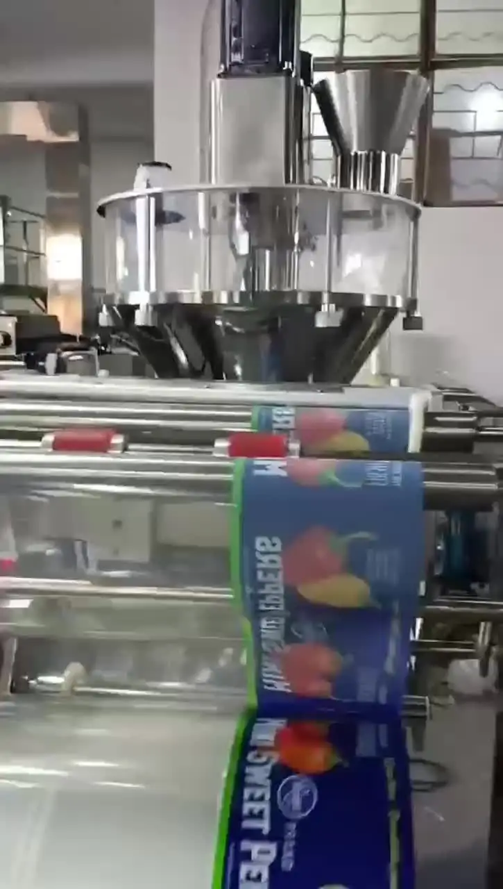 Semi-automatic seasoning protein powder weighting soybean chocolate filling machine