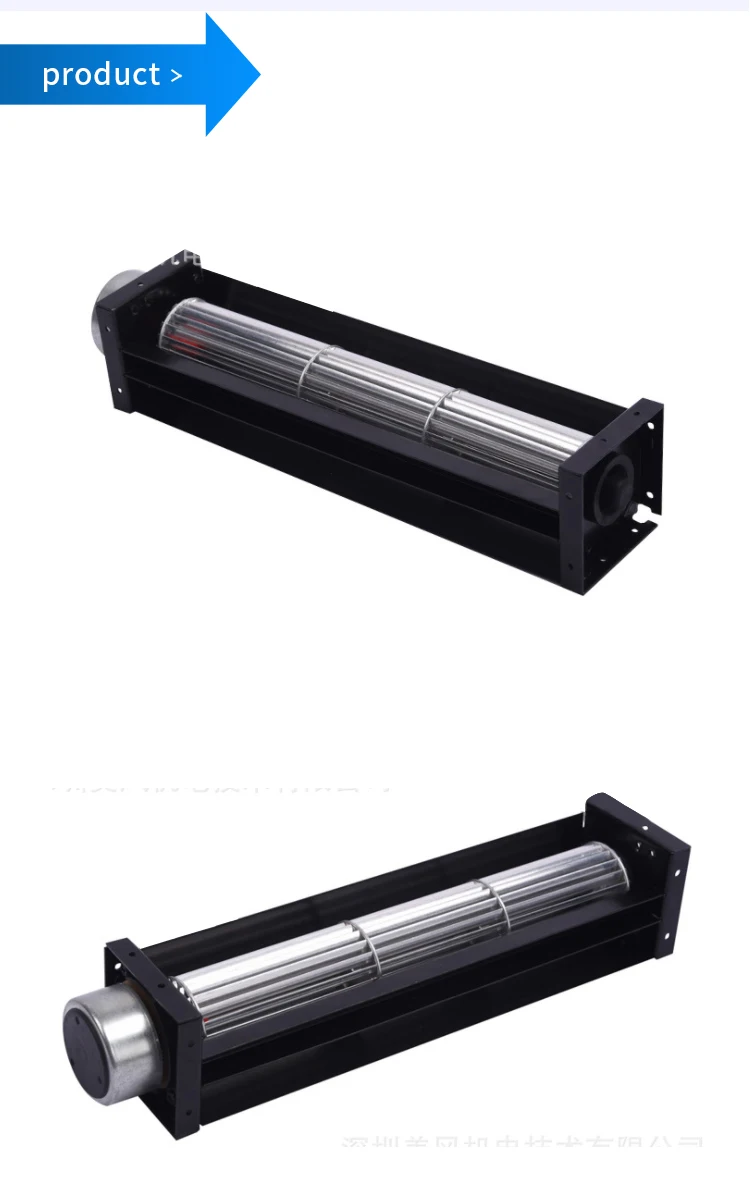 Cross Flow Fan, HDHFAN, 12v, 24v, Tangential - detail 6