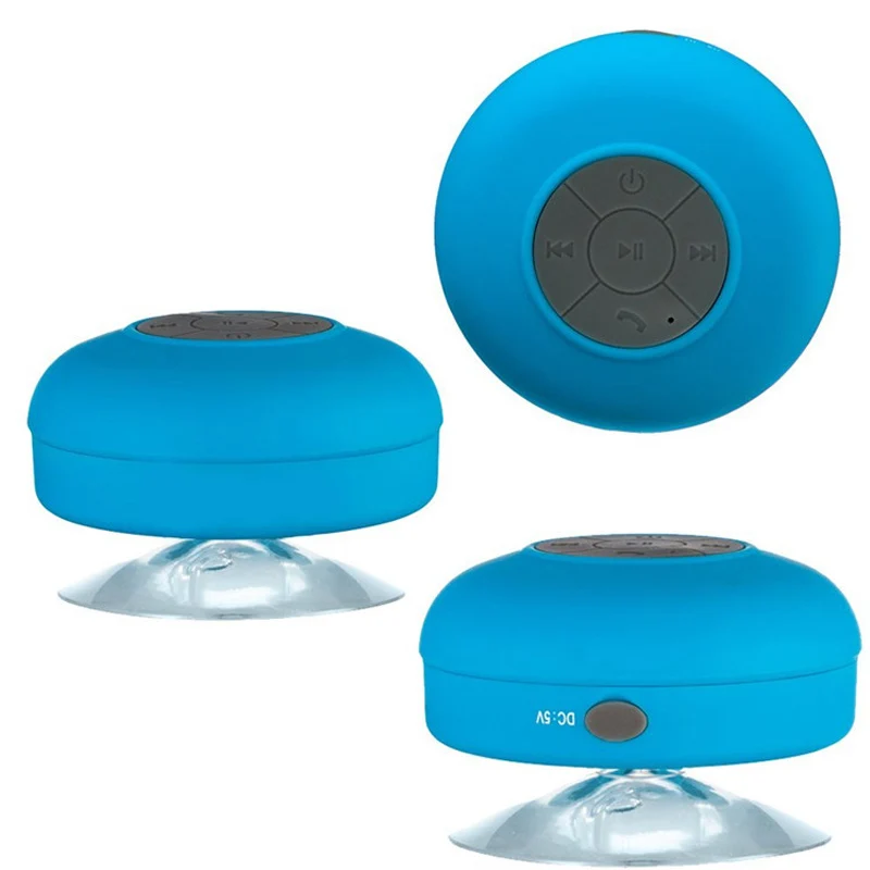 portable speaker IPX4 waterproof sucker shower mini speaker mobile phone wireless alexa speaker for huawei p30 pro smartphone - ANKUX.COM