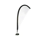 N040 Top Sale Promotion No Minimum Publicidad Table Flag Stand Manufacturer from China