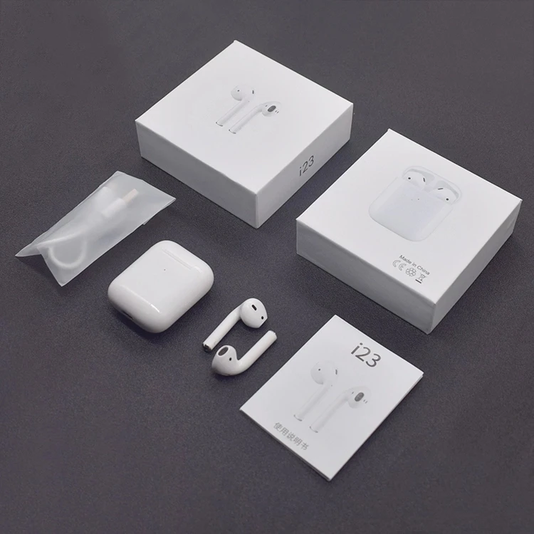 5.0 wireless earpod i23 tws boat earphone 1:1 super quality 2nd generation bluetooth earbuds wireless charging i23 tws - ANKUX.COM