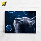 Wall Decor Animals Stretched Canvas Prints Landscape Painting