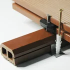 Plastic Outdoor Wpc Plastic Snap Joint Button Buckle Outdoor Wpc Decking