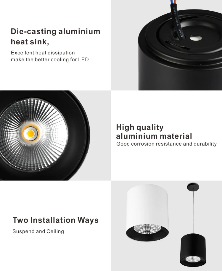 HH23 Aluminium 24w Zigbee 20 Watt Warm White Cob Hanging Motion Sensor Recessed Tunable 4 Inch Light Led Downlight - ANKUX.COM
