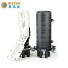 Optical Fiber Junction Box 12 24 48 96 144 Core Fiber Optic Splice Closure Dome Fiber Optical Enclosure 1in 2out