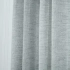 colorful classic design faux linen custom curtains made in China for kids room