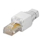 8p8c utp rj45 tool-less cat 5e Modular Connector Plug for cat5/cat5e cable