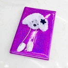Custom Fluffy Plush Cover Note Book Children Notebook School Supply Plush Diary Girls Portable Book