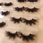 False Eyelashes Discount Sale Wholesale Mink False Eyelashes 25 Mm Mink Eyelashes 3D Mink Eyelashes Vendor