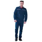 High quality economical environmental elegant jean work uniform