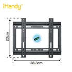 iHandy B27 high QUALITY UNIVERSAL FIXED 14 TO 42 INCH LCD PLASMA LED TV WALL MOUNT HOLDER BRACKET