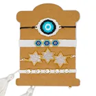MultiColor MIYUKI Seed Beads Stars Bracelets Cuff Charm Handmade Jewelry Men Ethnic Tassel Woven Gifts Women