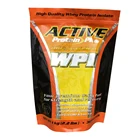 Stand up lb bag cookies ziplock snack food/powder packaging aluminum foil three side sealed for nut/peanut
